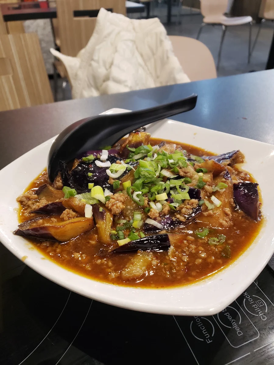 spicy eggplant 肉末茄子, MR. PANDA BBQ